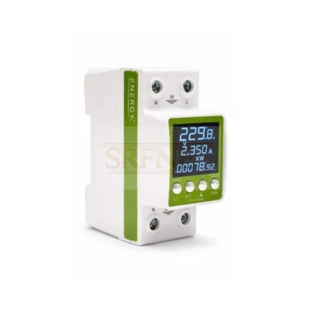 Adjustable Voltage & Current Protector 63A 2fas
