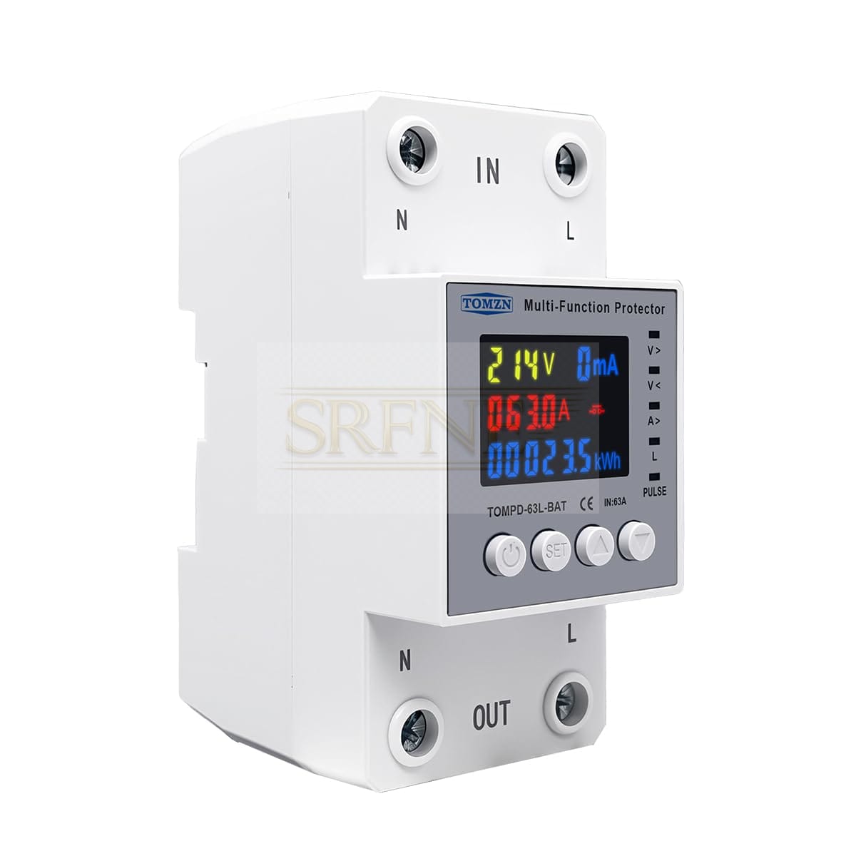 Circuit Breaker Tomzn 63A support battries Includes SwitchGuard & Earth Leakage – L63-BAT (No Wifi)