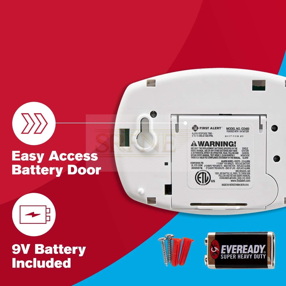 First Alert Battery Carbon Monoxide Alarm
