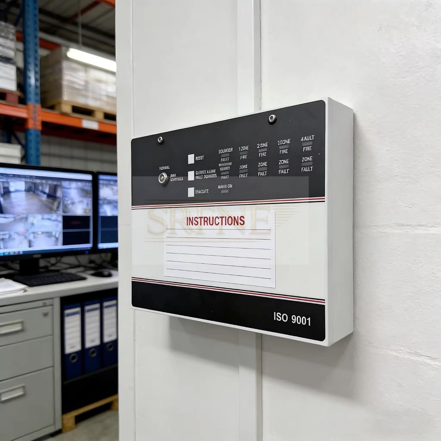 AspidaWorks® Conventional Zone Fire Alarm Control Panel, 8 Zone