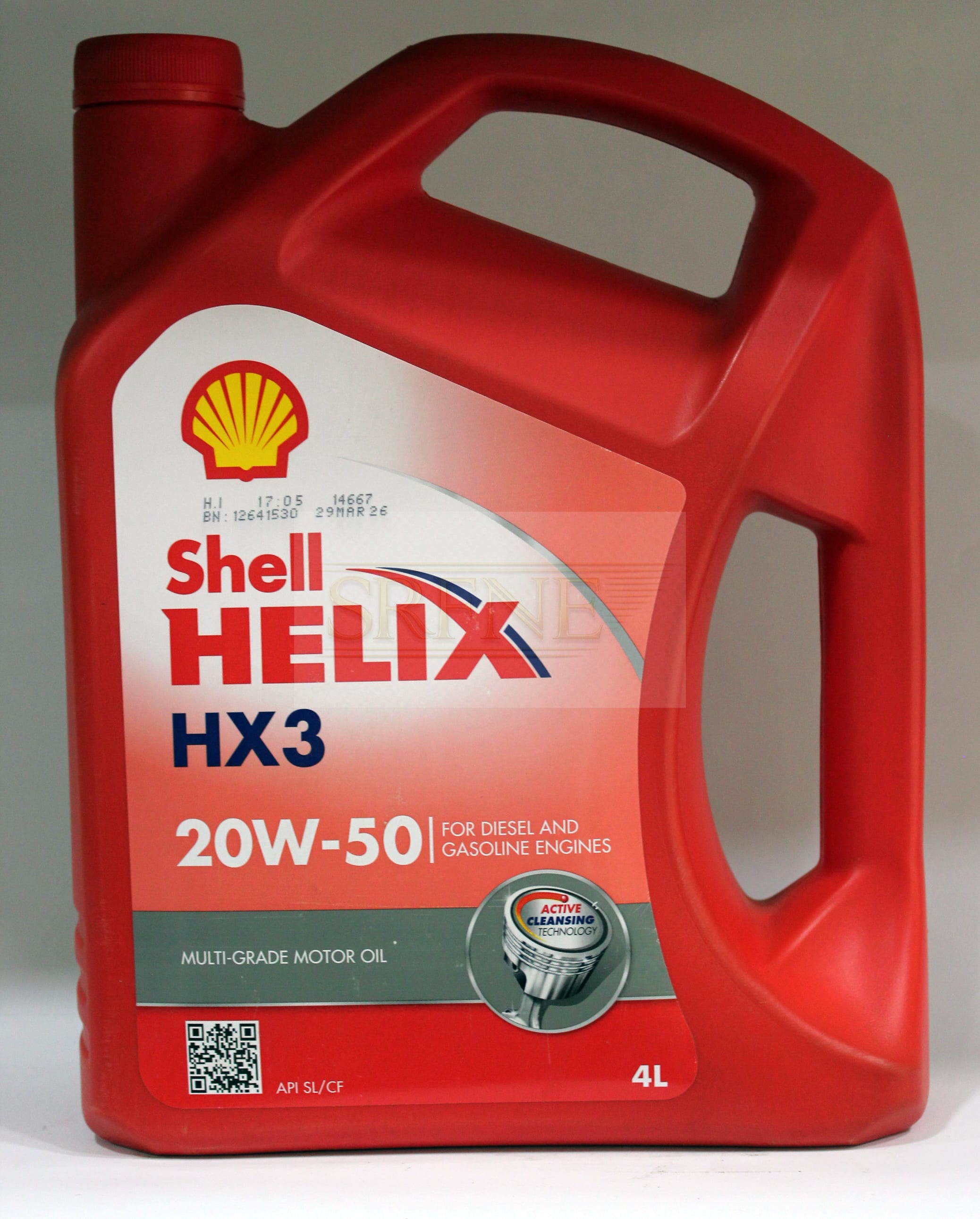 shell helix HX3 SAE-50 4L