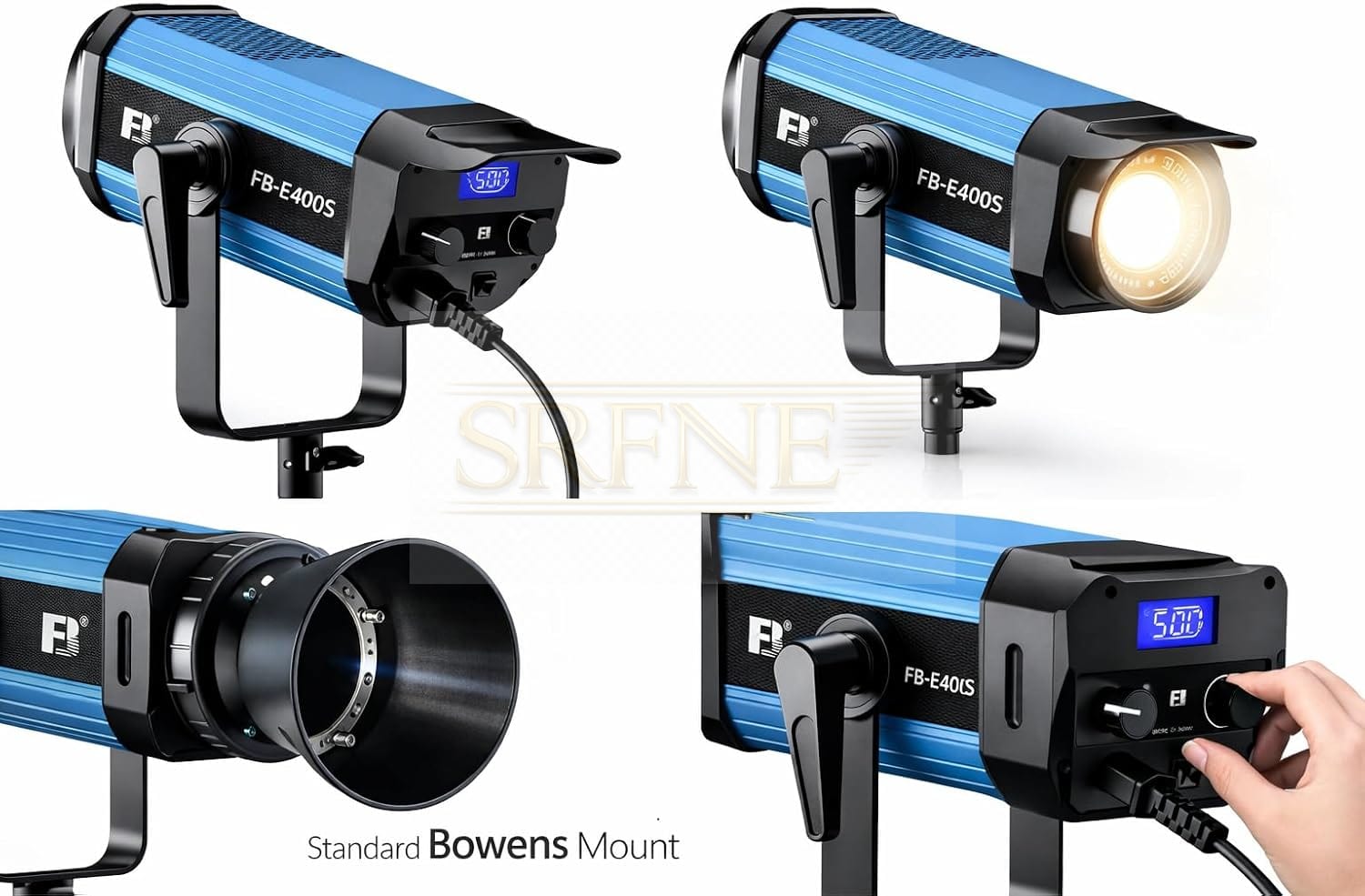 FB-E400S Professional Studio LED Headlight