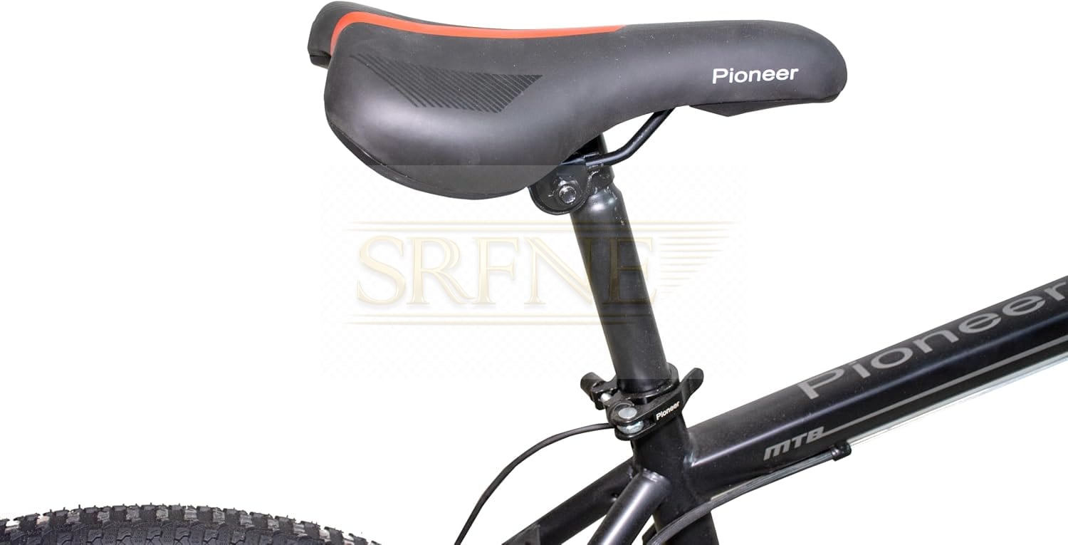 21-Speed Mountain Bike with Aerospace SteelFrame, Dual Disc Brakes & Air Suspension – Tubeless Wheels for Egypt Deserts, Cities & Mountains (TS-35Red, 29)