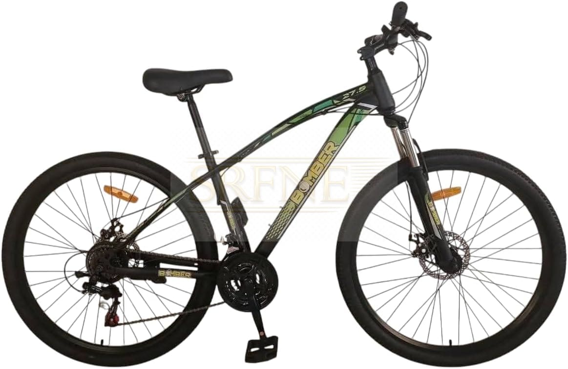 Mountain Bike for Adults – 27.5 -Inch Wheels, Front Suspension, 21-Speed Gear System, Lightweight Steel Frame, Dual Disc Brakes – Ideal for City & Off-Road Riding
