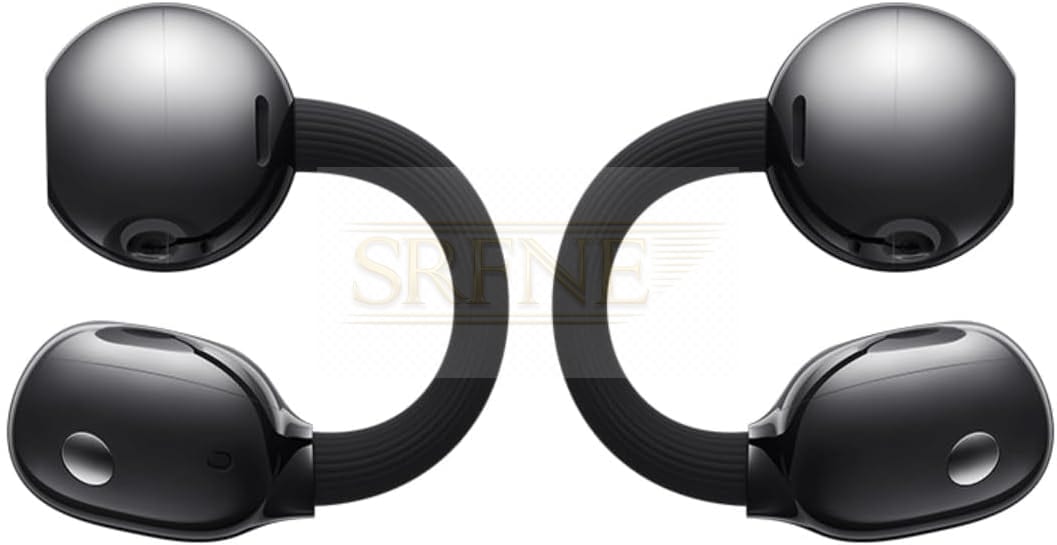 Huawei FreeClip 2 Wireless Earphones black, Comfortable to Use All Day Long with Lightweight Design