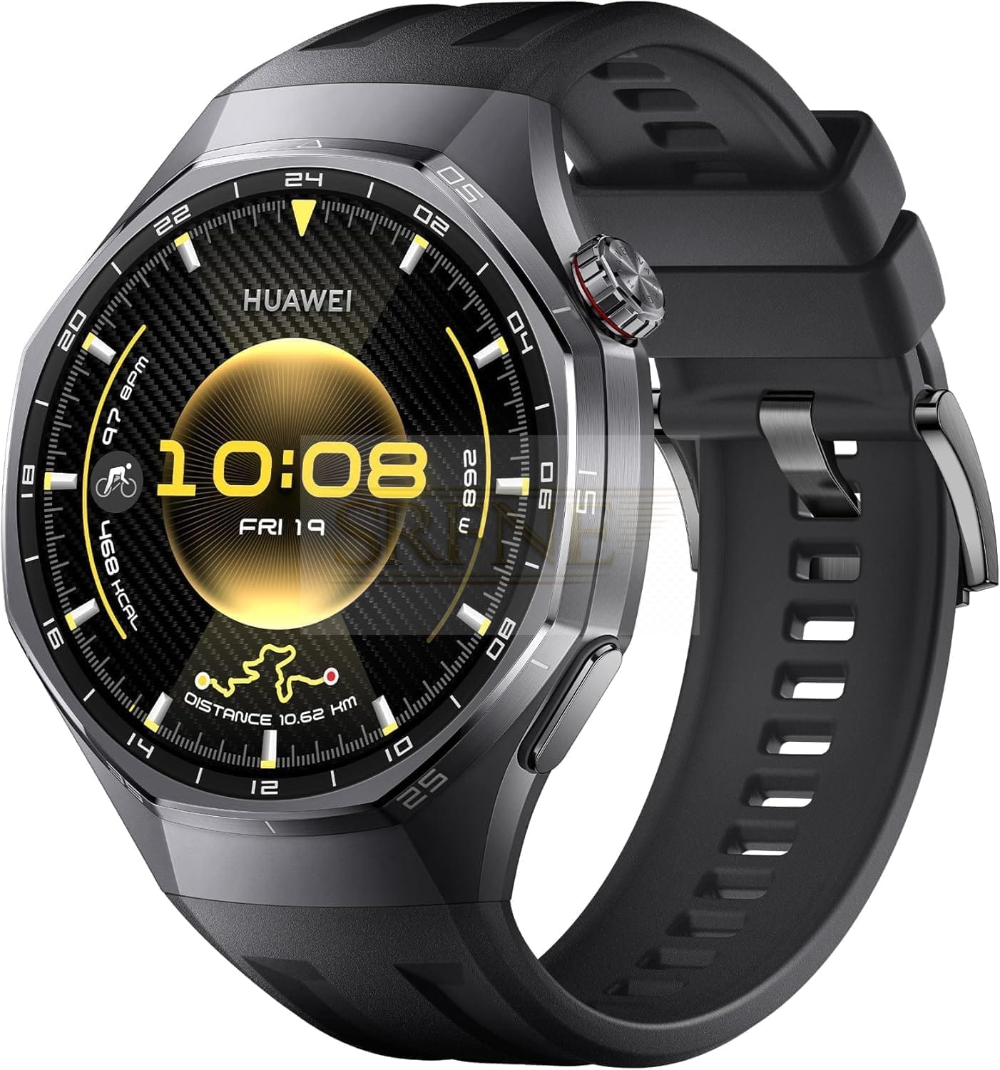 HUAWEI WATCH GT 6 Pro Smart Watch, 46mm, upto 21 days battery life, GPS Smart Watches with 100+ Sports Mode, Cycling, iOS & Android Compatible, ECG Analysis, Health Monitoring, Black