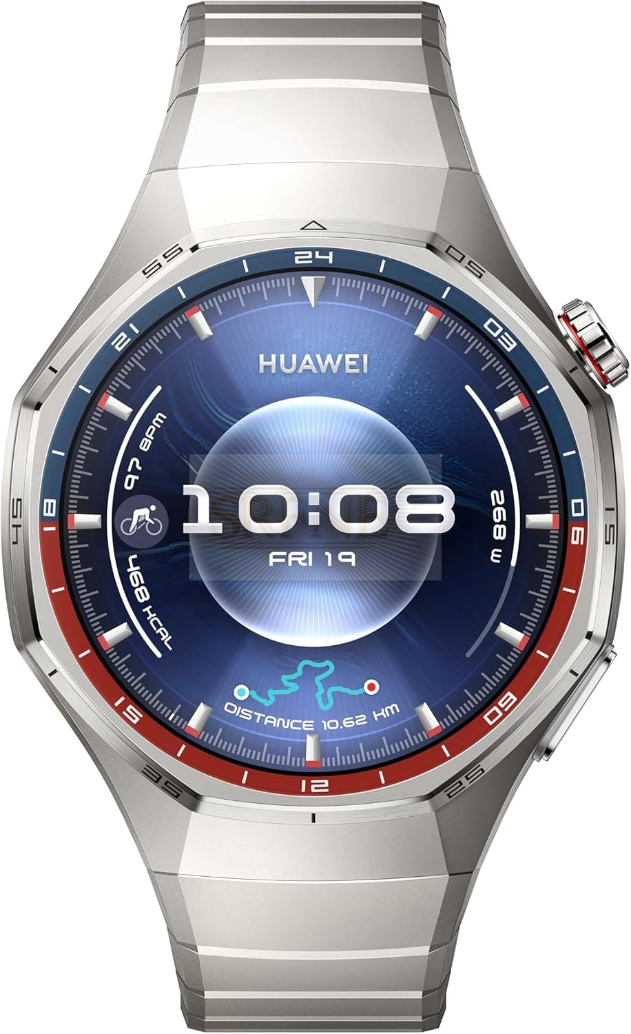 Huawei Watch GT 6 Pro Atum-B29M Smart Watch, 46mm, Titanium – 1 Year Warranty