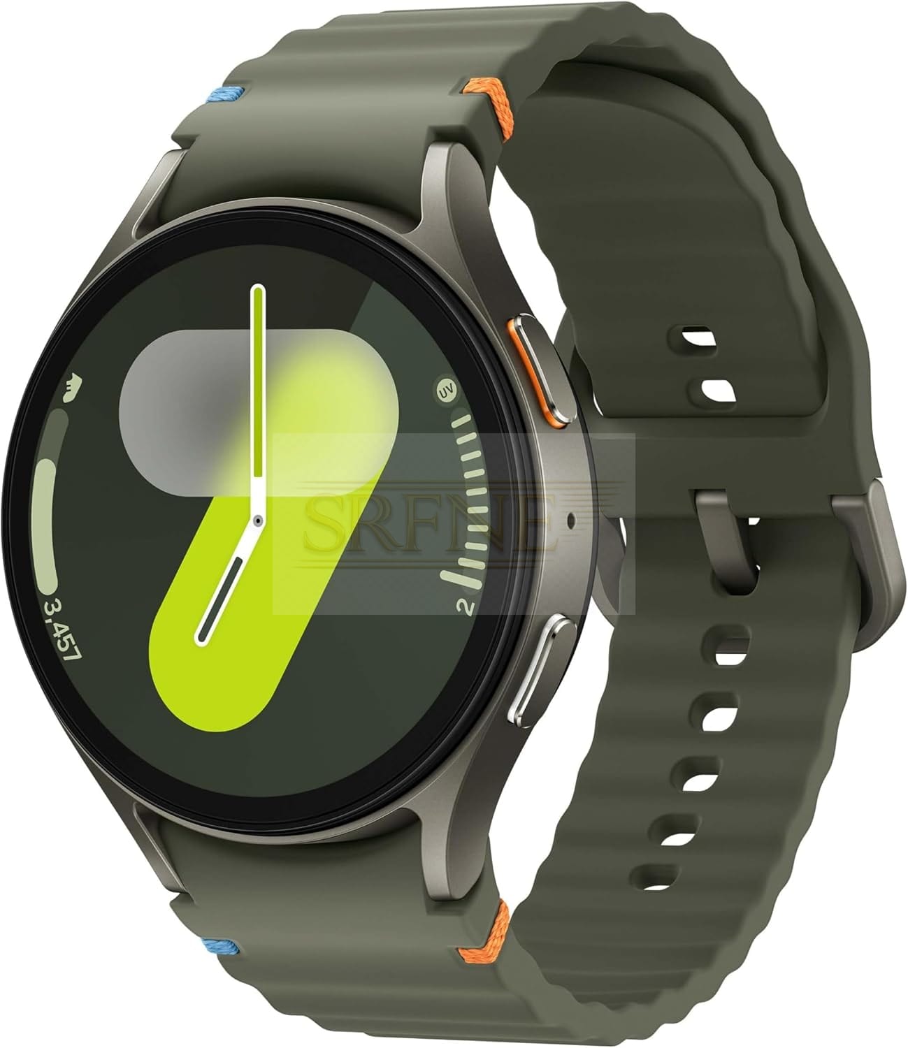 Samsung Galaxy Watch 7 44mm AI Smartwatch w 1.5 AMOLED, Wear OS 5, LTE, Wi-Fi, Bluetooth, Heart Rate, Sleep Apnea & GPS Fitness Tracker International Model L315 wFast Charger, Intl Green