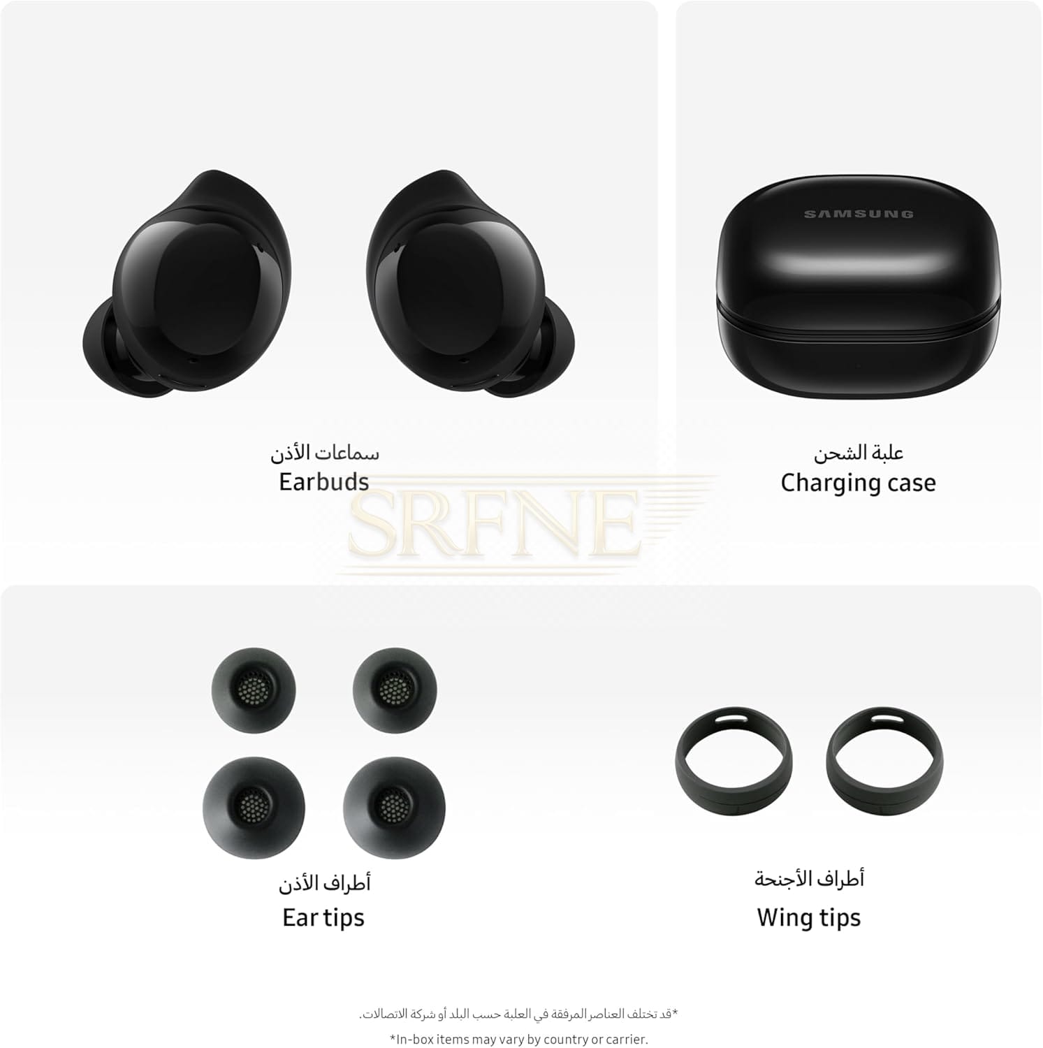 Samsung Galaxy Buds Core True Wireless Bluetooth Earbuds, Active Noise Cancellation, Secure Fit with Wingtip, Easy Pairing, Auto Switch, Touch Control, Black