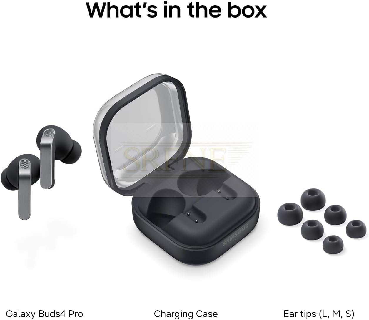 Samsung Galaxy Buds 4 Pro (2026) AI True Wireless Bluetooth Earbuds, Hi-Res Audio, 2-Way Speaker, ANC 2.0, Optimized Comfort, IP57, Live Translation, Black