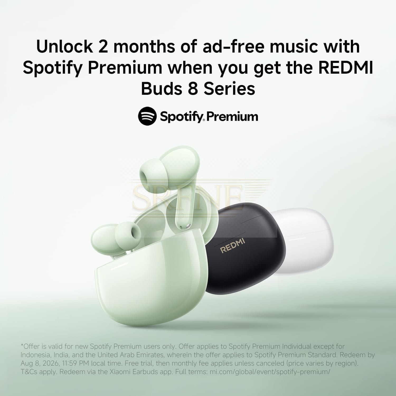 XIAOMI Redmi Buds 8, True Wireless Headphones, 50 dB Adaptive Noise Cancellation, 3 Microphone AI Calls