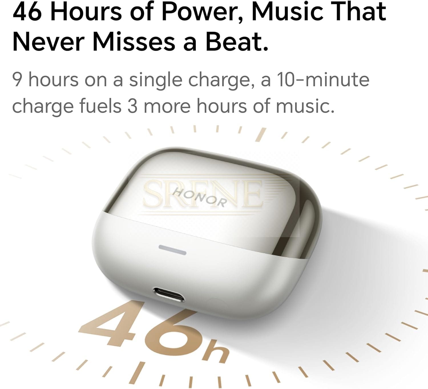 HONOR Earbuds 4 with AI Translation, 50dB Adaptive ANC, 46H Battery Life