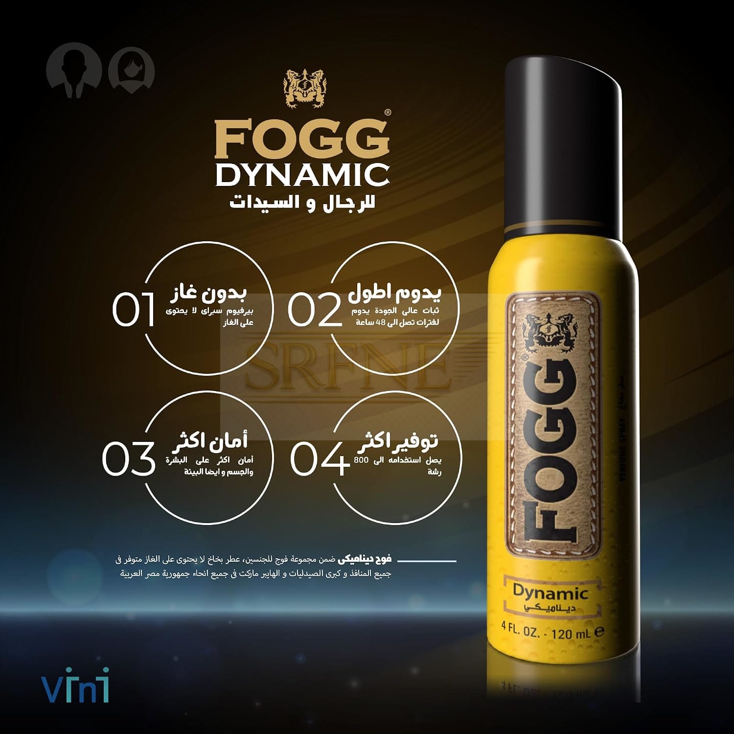 FOGG Dynamic Perfume Spray for Men