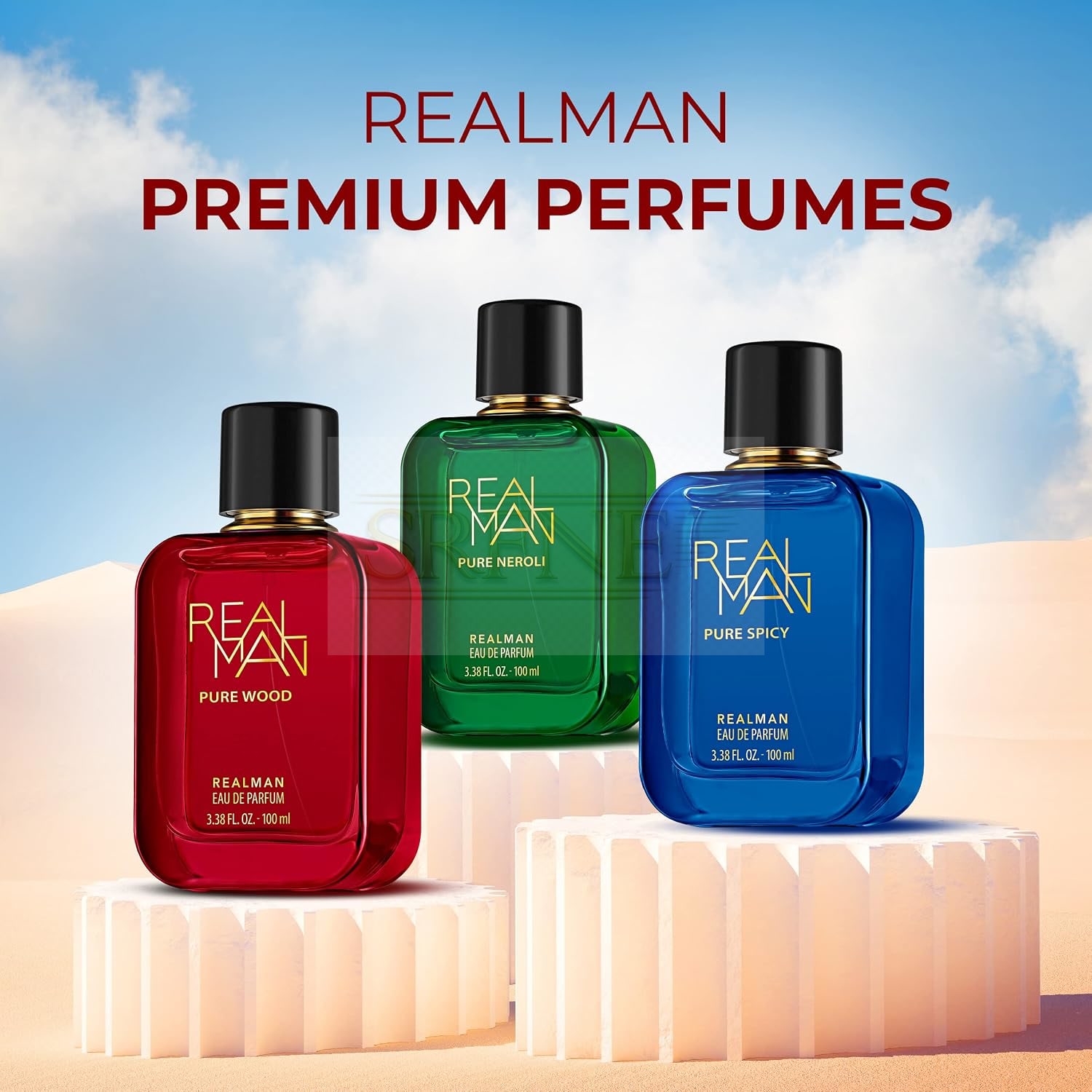 Fogg Realman Scent Pure Wood Perfume , 100 Ml