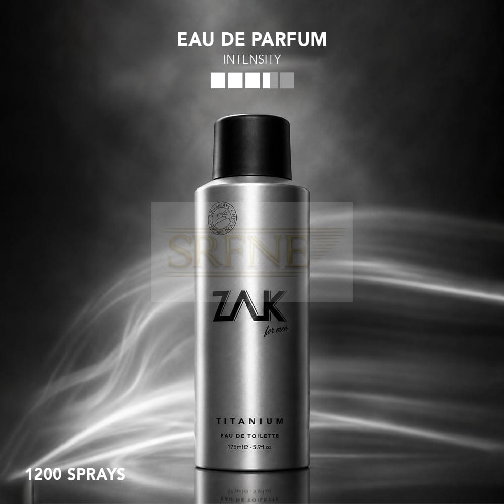 ZAK Titanium Eau de Toilette Spray for Him 175 ml