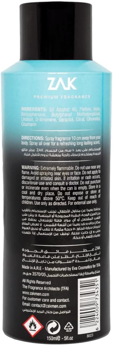 ZAK Icon – Eau De Parfum – 150 ml