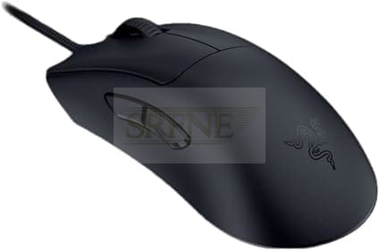 Razer DeathAdder V3 – Ergonomic Esports Mouse (59g Lightweight Design, Ergonomic Form, 30K Optical Sensor, Optical Mouse Switches Gen-3, 8000Hz HyperPolling Technology, Speedflex Cable) Black