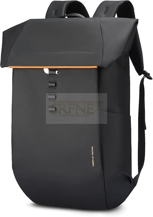 MARK RYDEN Five Types Capacity Adjustment, Casual Backpack with Top Flap, 20-24 L, [YKK Zip] Casual Travel Business Backpack, Hydrophobic Fabric, Suitable for 17 Inch Laptop Computers, black, Backpack