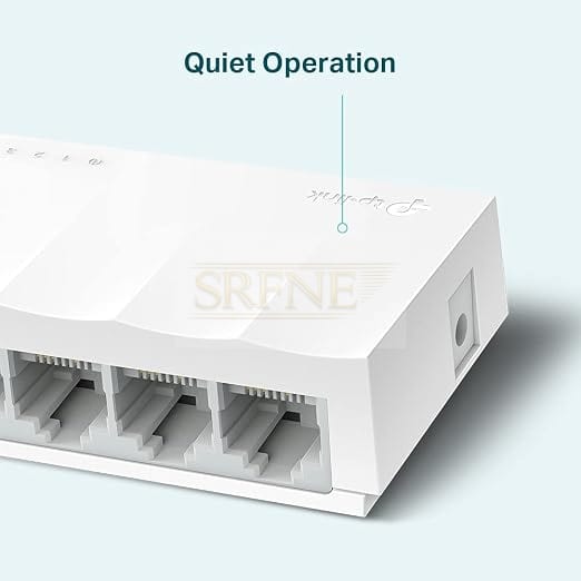 TP-LINK LS1005 Desktop Switch, 5 Ports – White