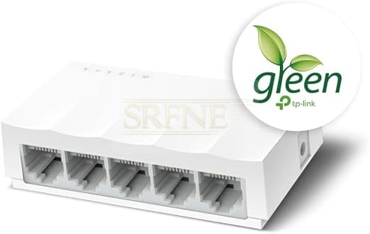 TP-LINK LS1005 Desktop Switch, 5 Ports – White