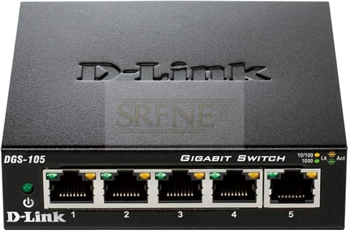 D-Link Gigabit Ethernet 5 Switch – Dgs-105