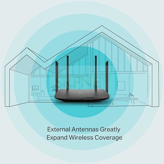 TP-Link AC1200 Archer VR300 Wireless VDSL and ADSL Modem Router – Black