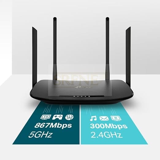 TP-Link AC1200 Archer VR300 Wireless VDSL and ADSL Modem Router – Black