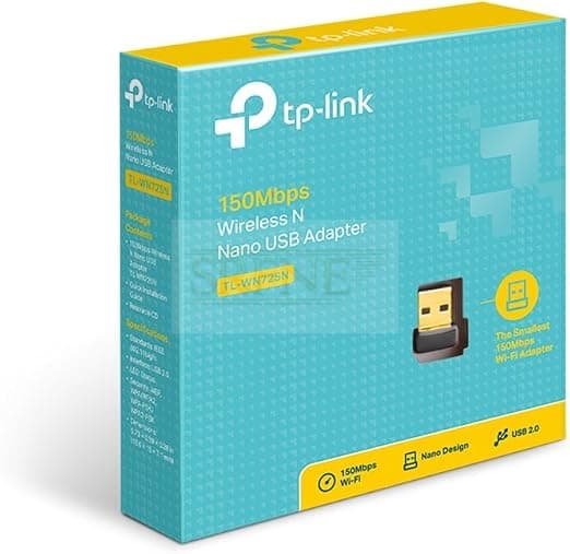 Tp-link Tl-wn725n 150mbps Wireless N Nano Usb Adapter – Gold
