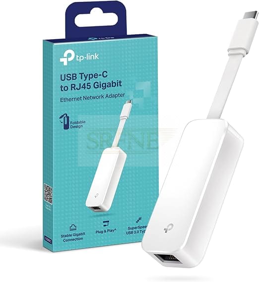 TP-Link UE300C USB Type-C to RJ45 Gigabit Ethernet Network Adapter, USB 3.0 ideal for Ultrabook, Chromebook, Laptop