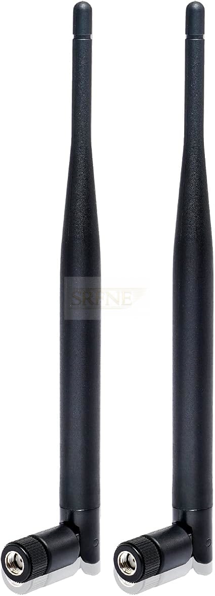 RP-SMA WiFi Antenna 6dBi Dualband 2.4GHz 5.8Ghz MIMO Antenna for WiFi Router
