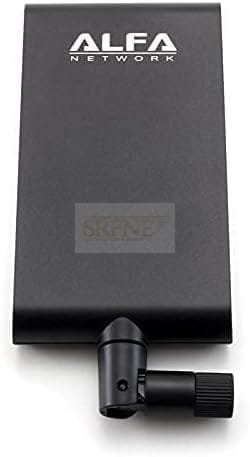 Alfa Wireless Wi-Fi Rp-Sma Directional Panel Antenna, Apa-M25 2.4ghz 8dbi & 5ghz 10dbi
