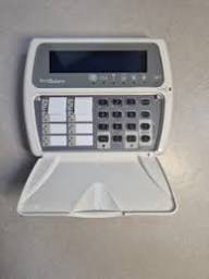 لوحة تحكم بنظام إنذار أمني