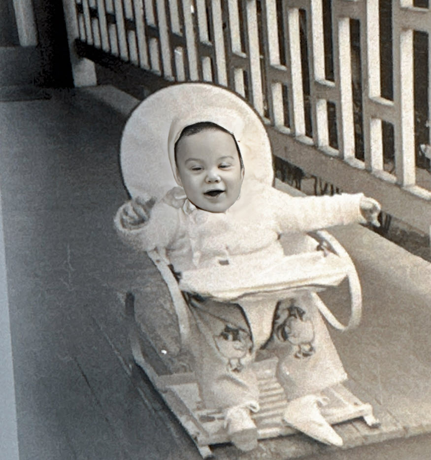 David as a child