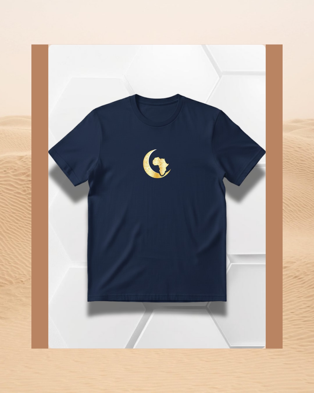 Branded Premium Round-neck T-shirt