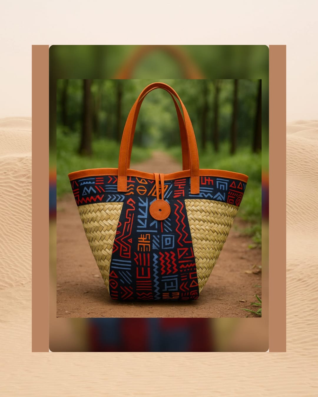 Main image for Afrikan-MaroonBlue Kikapu