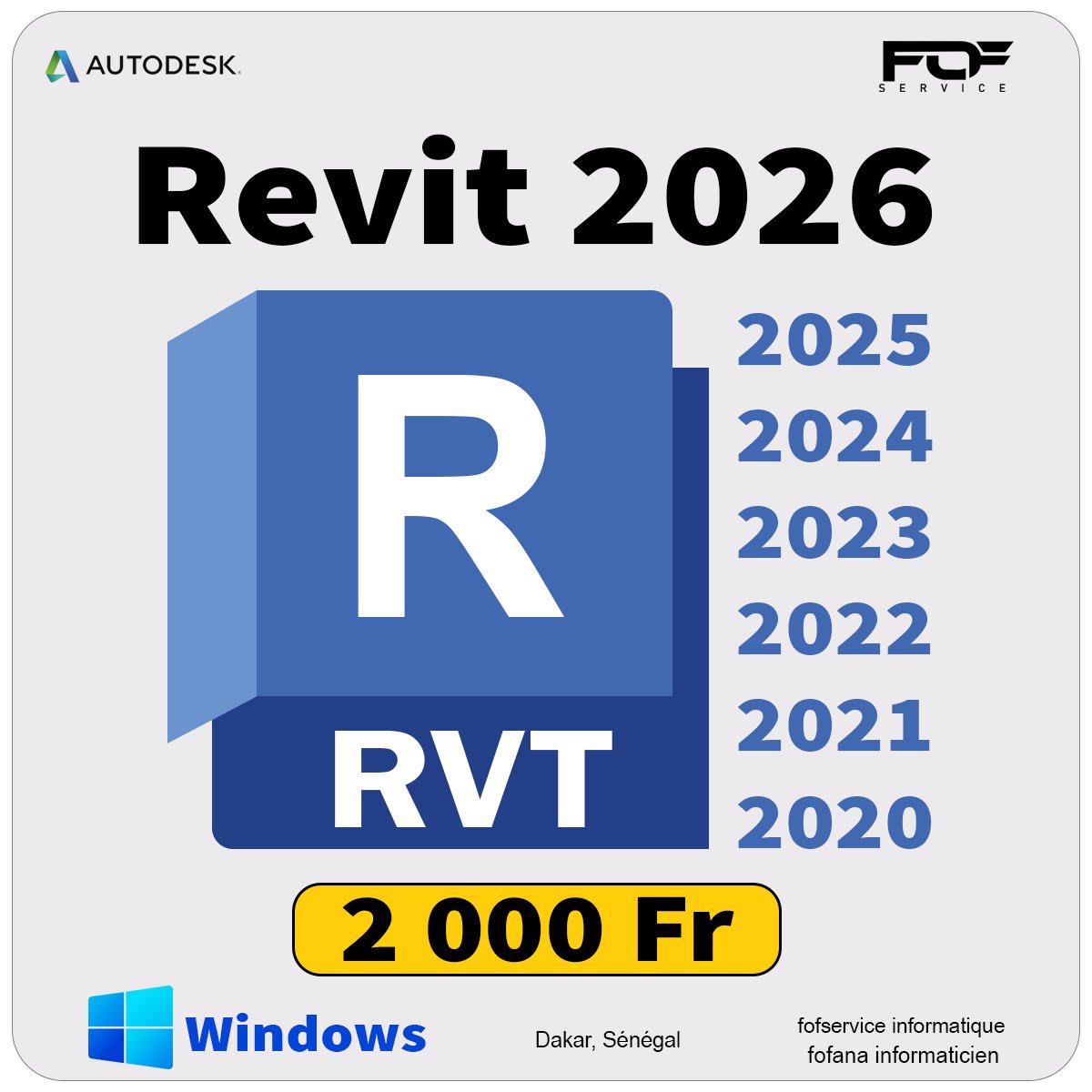 Installation revit 2026/2025/2024/2023...  — photo 1