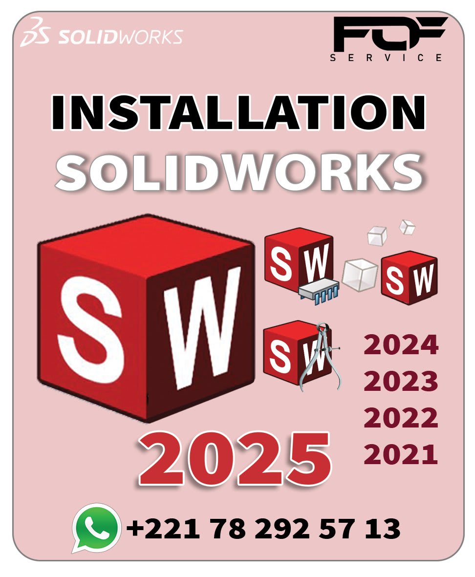 Installation SolidWorks 2026/2025/2024/2023/2022/2021