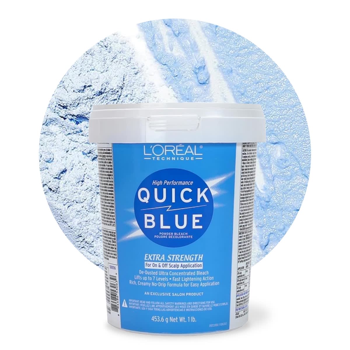 Produit capillaire poudre décolorante des cheveux
