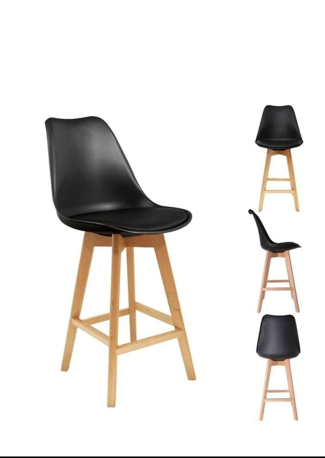 Tabouret de bar style scandinave — photo 1