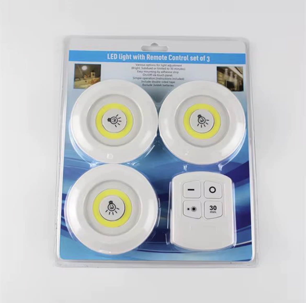 Pack a 3 lampe