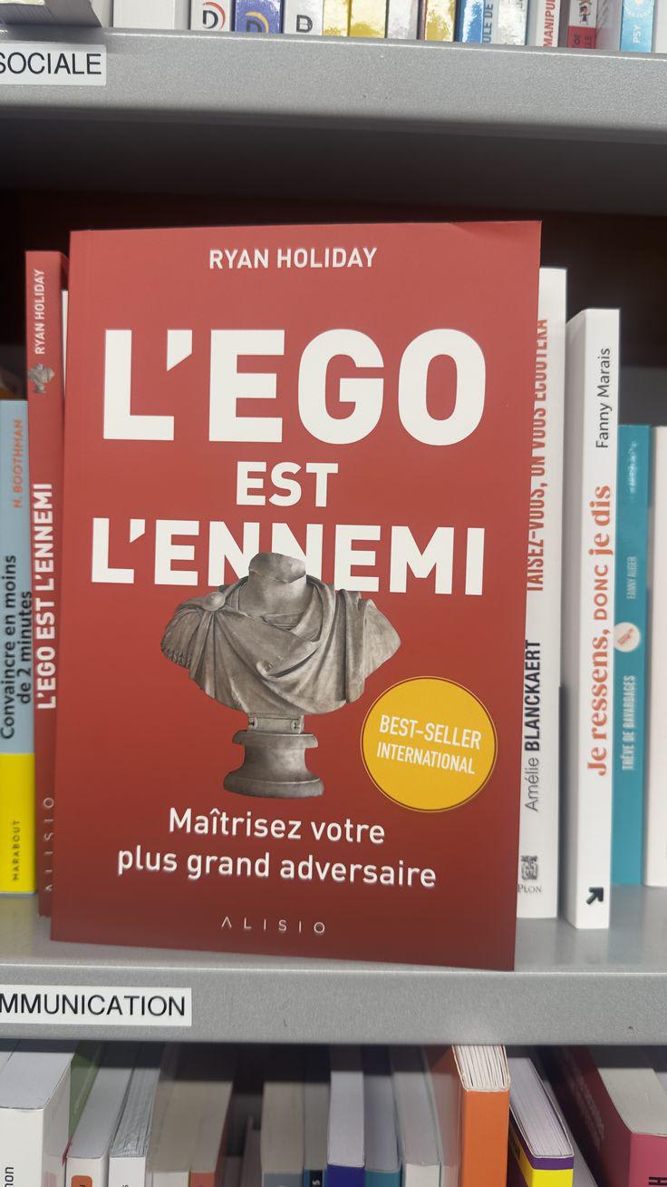 Livre : L'égo Est L'ennemi  — photo 1