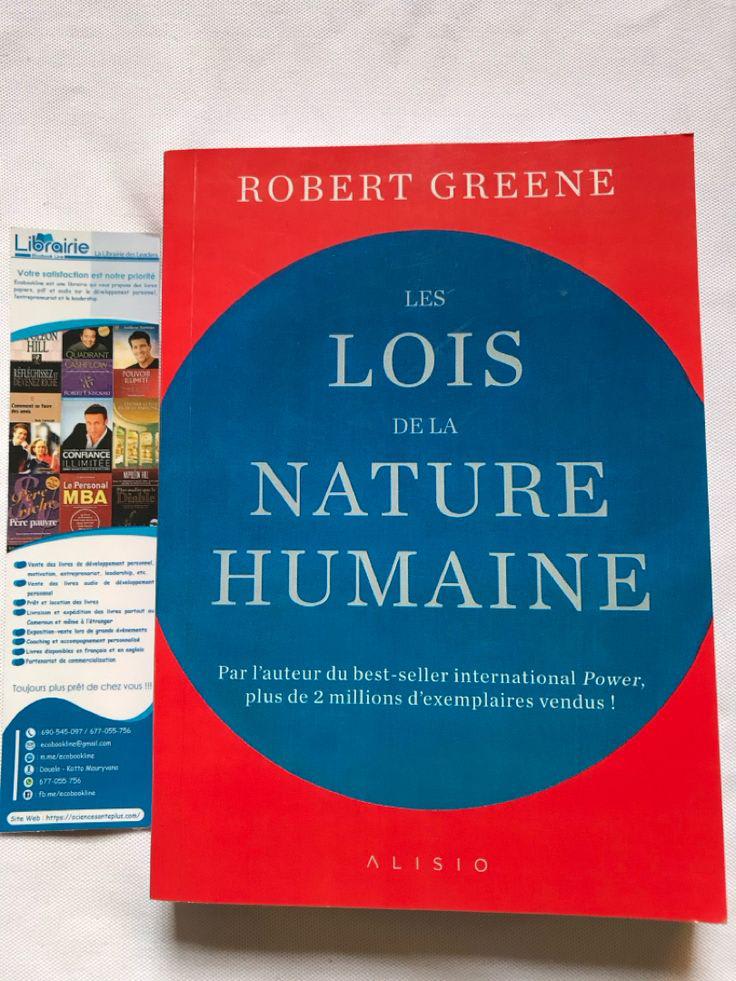 Livre : Les Lois De La Nature Humaine  — photo 1
