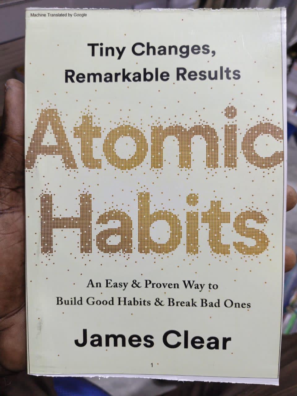 Livre : Automic Habits 