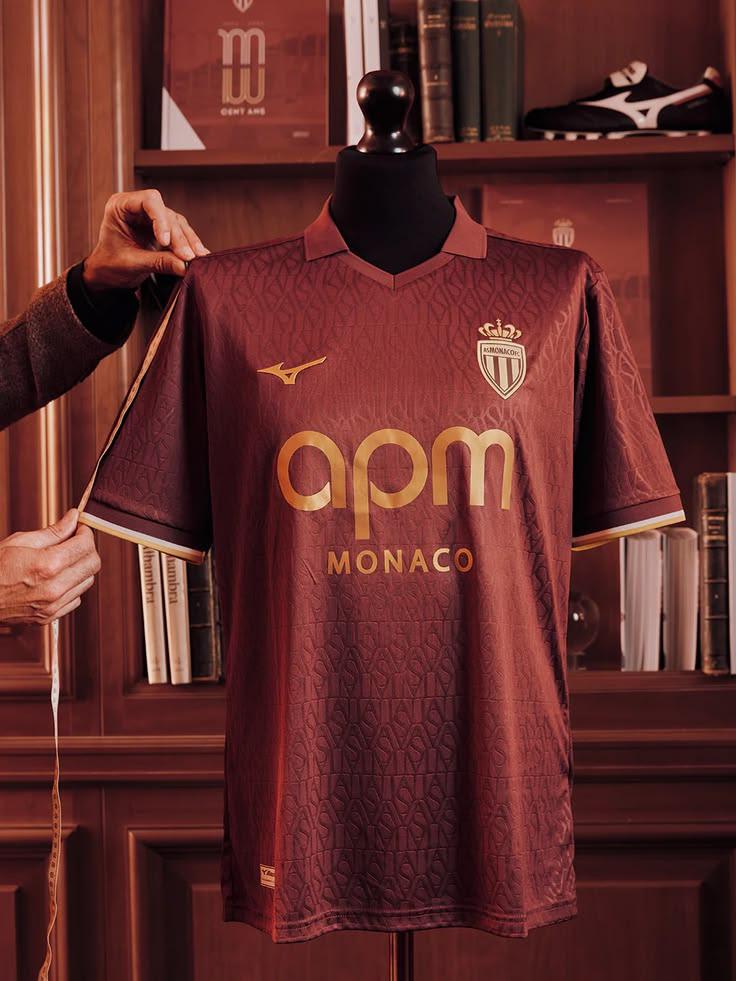 Maillots As Monaco 2027 Extérieur et Third 
