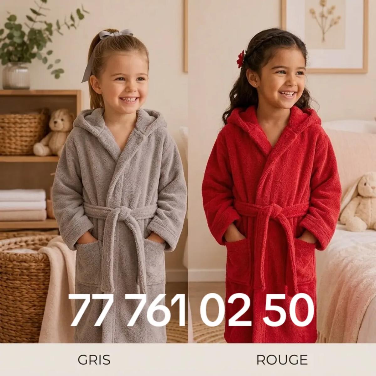 Peignoir enfant