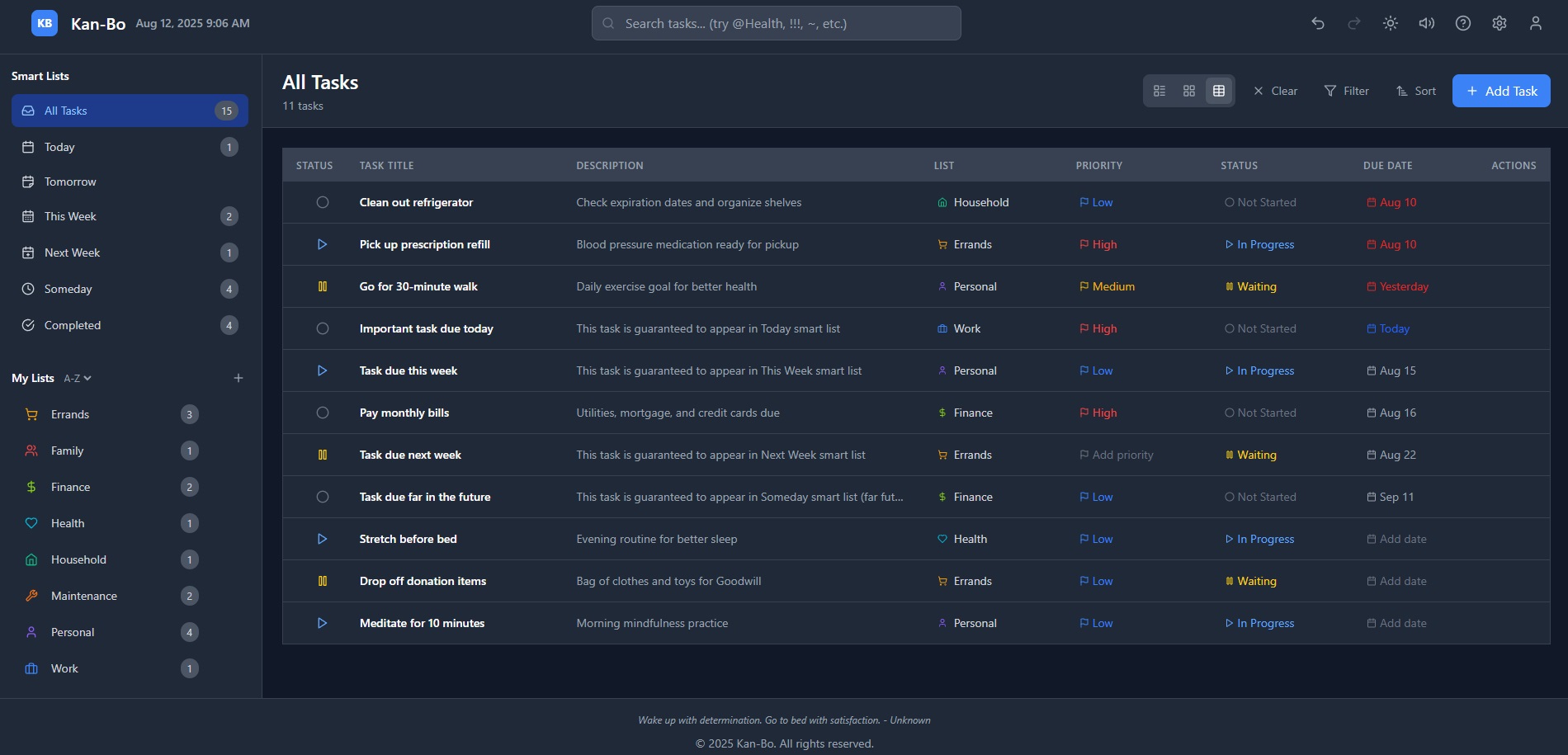Project screenshot