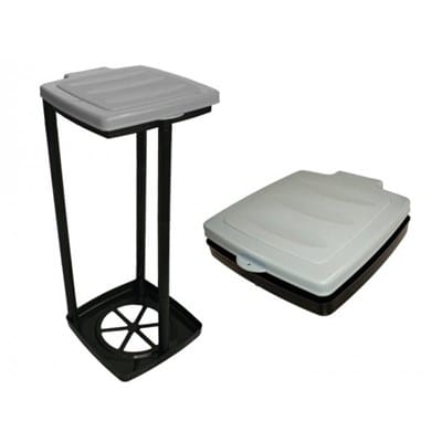 Cubo de basura plegable para camping