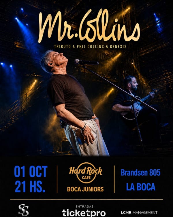 MR. COLLINS – TRIBUTO A PHIL COLLINS & GENESIS