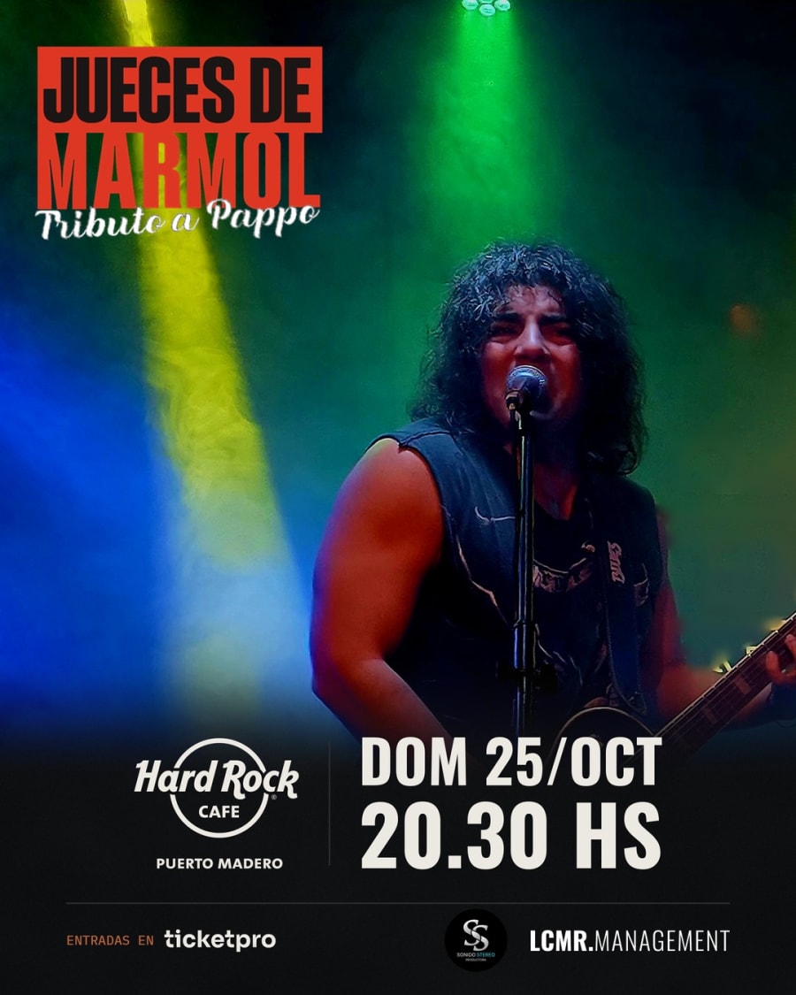 JUECES DE MÁRMOL | TRIBUTO A PAPPO