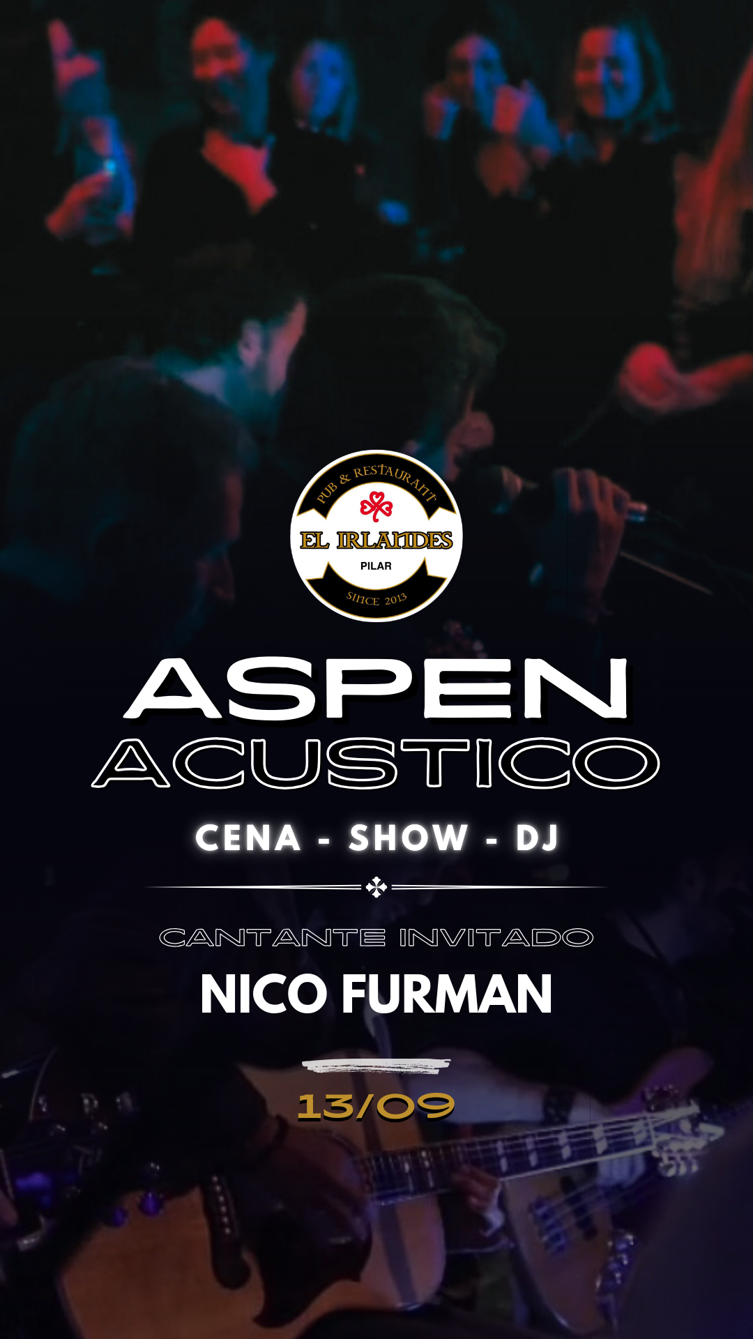 Show Acústico, El Irlandés